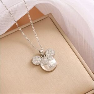 Disney Mickey Mouse Silver Necklace
